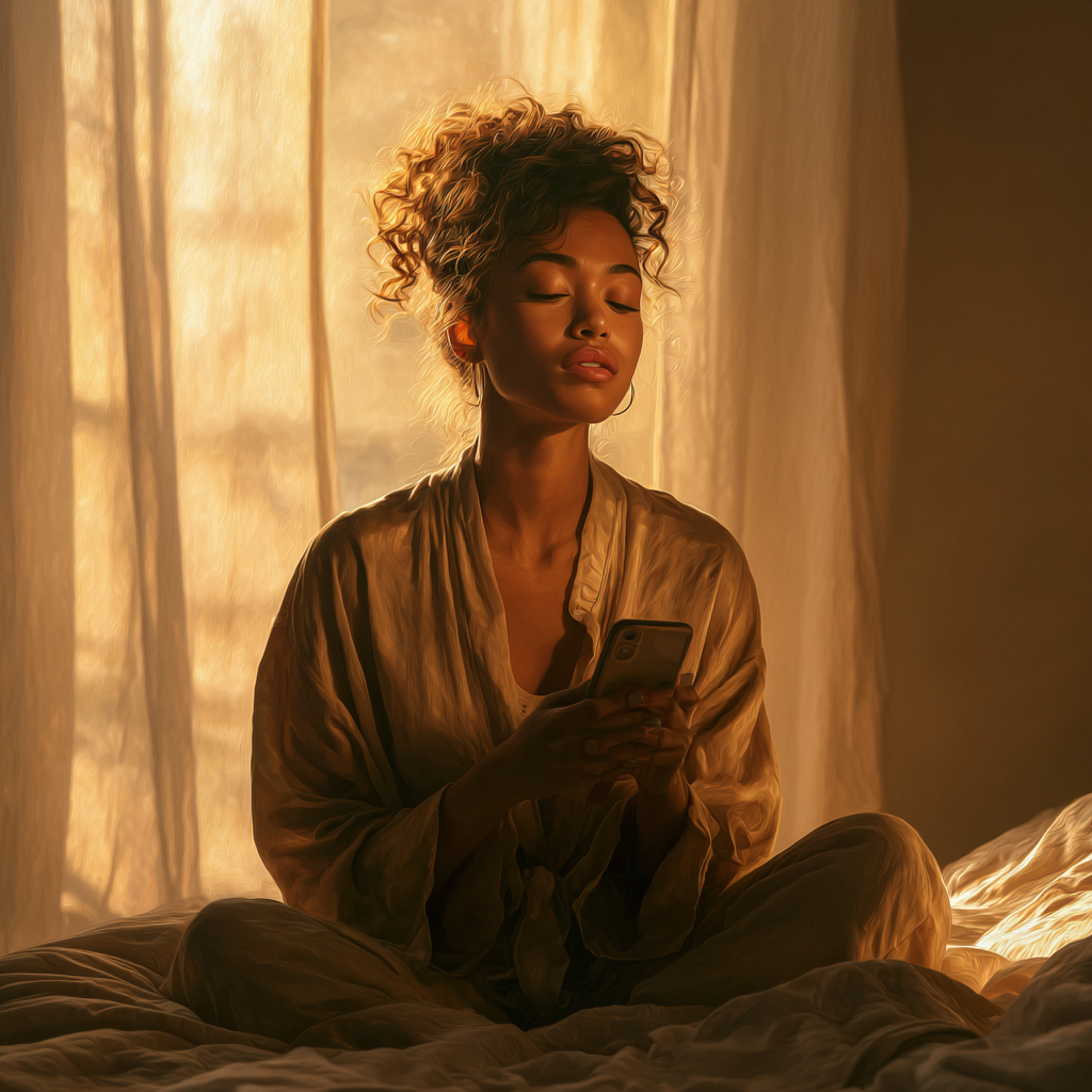 Woman reading Text Prayer| River of Prayer